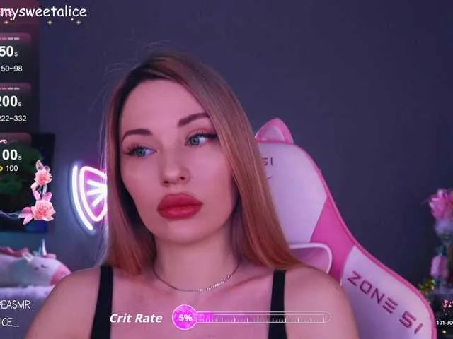 MySweetAlice — Sexy dances - Remain: @remain  tokens. Choose your fav shake: 10, 20, 40, 80, 144, 200 tok (look at tip menu)Favorite vibration 25, 100, 160Private open: anal, deepthroat, pussy play, toys, domination.