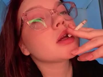 eva_kittenn — GOAL: smoke with nose exheals [77 tokens remaining] lush work from 2 tk  #smoke #cute #curvy #redhead #girlnextdoor