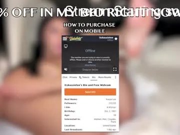 itskassielee on Chaturbate