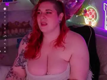 opalreigning — Let's have fun! Wild times in private! Fav pattern 99 //  GOAL:  Deep throat BJ [148 tokens left]  #redhead #goth #bbw #natural #bigboobs