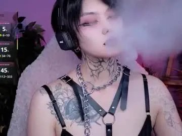 ravens_nest_ — GOAL: lush on!!  your sex doll is ready for your commands, master  #ahegao #submissive #tattoo #goth #asian