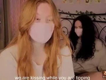 warm_whispers — Current Goal: sweet tease once countdown reaches zero -- yoga day with Flo #lesbian #new #redhead #bigass #couple