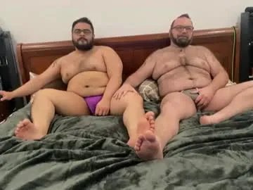 wolfywolvez — Darken (Left) Wolfy (Right)  #gay #hairy #latino #Couple #feet