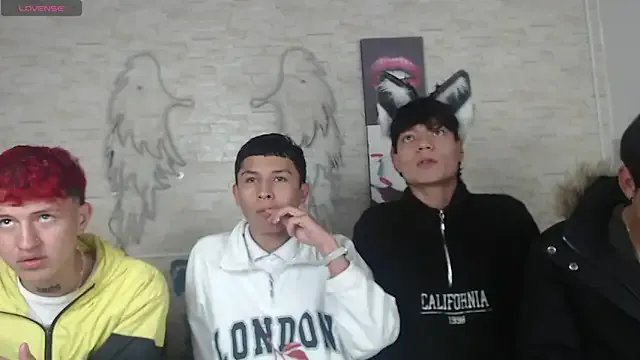 axel_milo_kairo_and_noa on StripChat