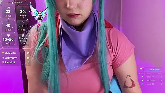 KuroChan420 on StripChat