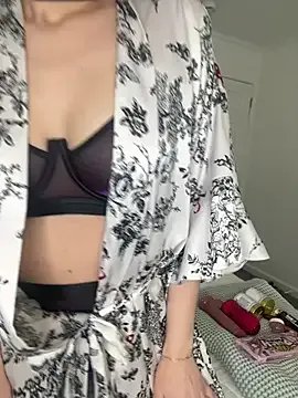 Naomi_Behind_Lace — 1.)  ROBE OFF + LINGERIE REVEAL